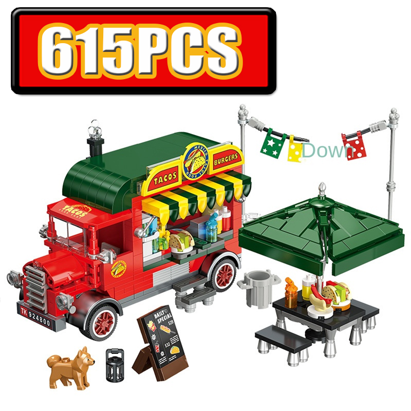 Kids Education Mobile - Mexican Taco Cart Mobile Snack Stall