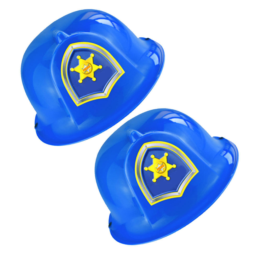 Kids Education And You - 2Pcs Kids Police Role-Play Hats Simulation