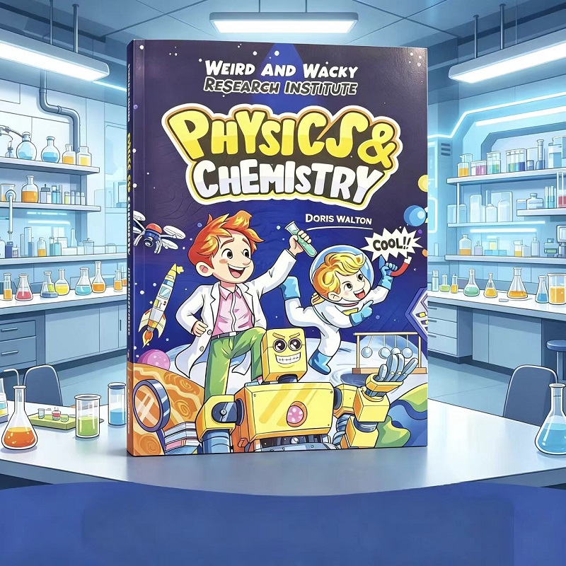 Kids Education Books - Kids Early Learning Science Comic Book,