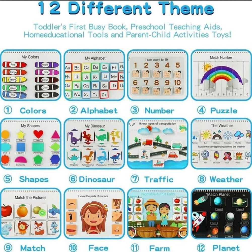 for Toddlers My Preschool Busy - Learning Workbook Preschool ulasan dan harga