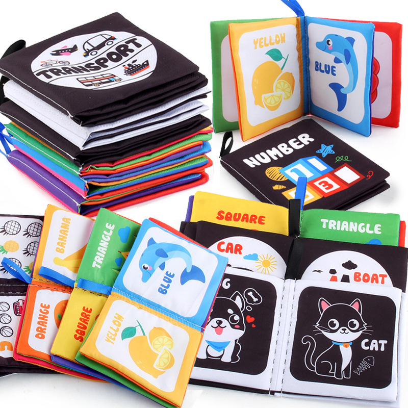 Baby Cloth Book for Newborns 0 - Kids Education Books ulasan dan harga