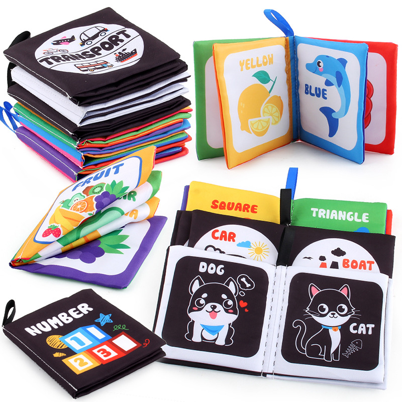 Baby Cloth Book for Newborns 0 - Kids Education Books ulasan dan harga