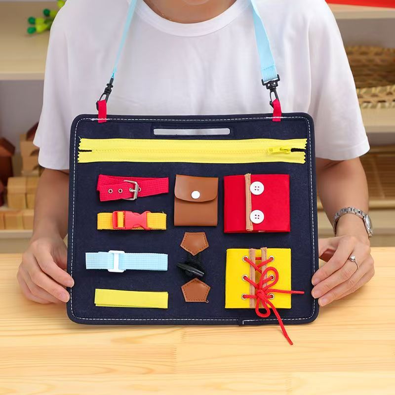 Montessori Busy Board for Todd - Kids Education Books ulasan dan harga