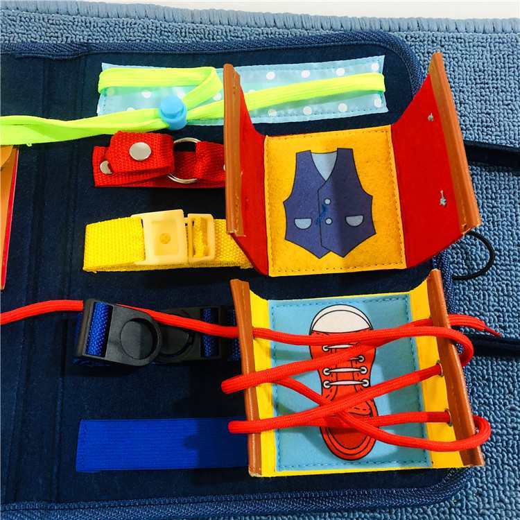 Montessori Busy Board for Todd - Kids Education Books ulasan dan harga