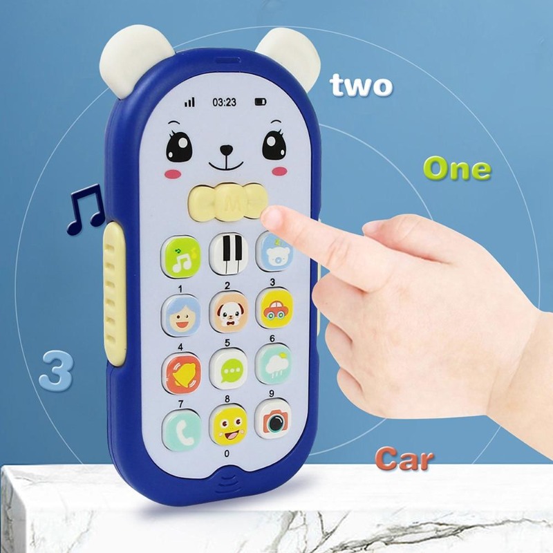 Baby Phone Toy Telephone Music - Kids Education Mobile ulasan dan harga