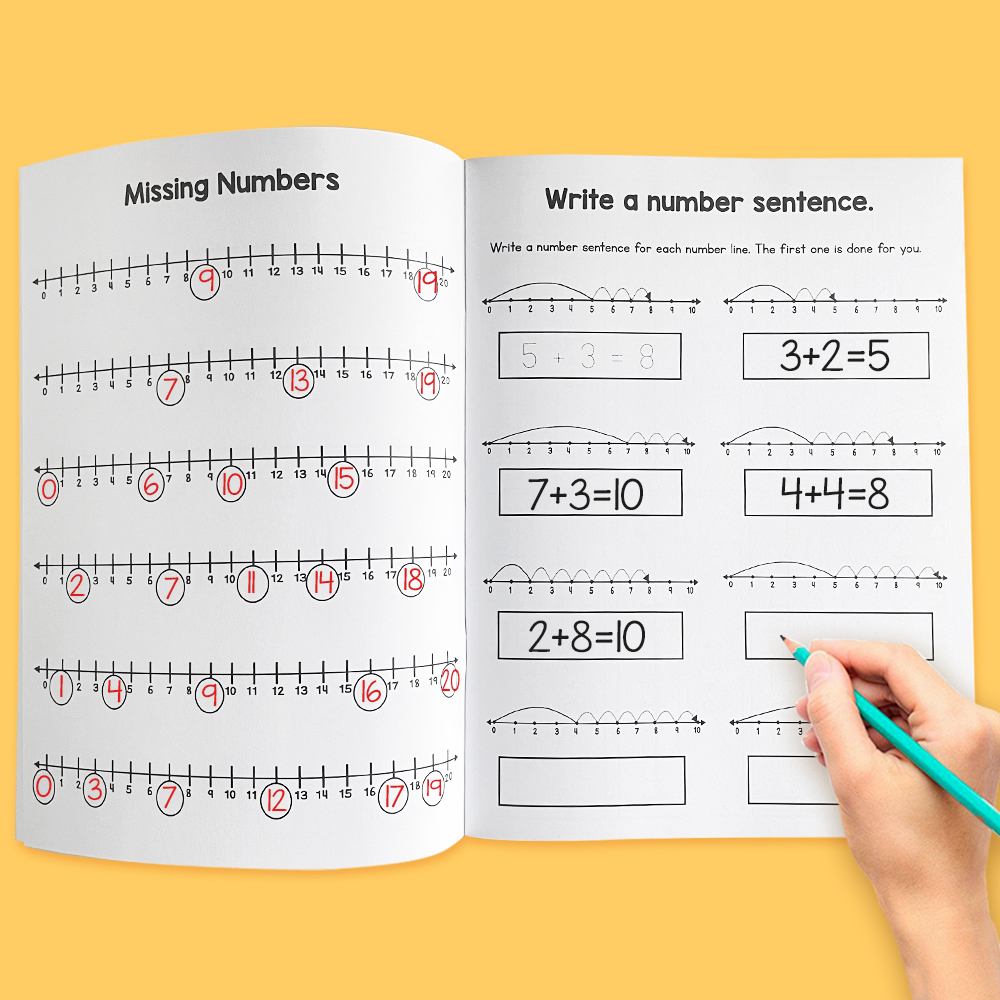 Addition & Subtraction within  - Learning Workbook Preschool ulasan dan harga