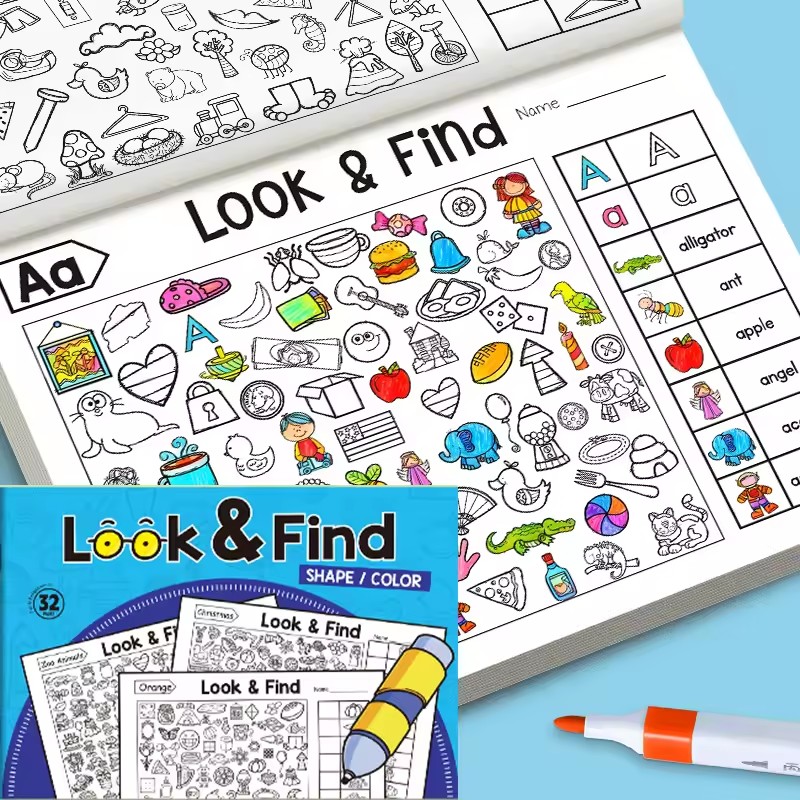 Look And Find Coloring Book fo - Kids Education And You ulasan dan harga