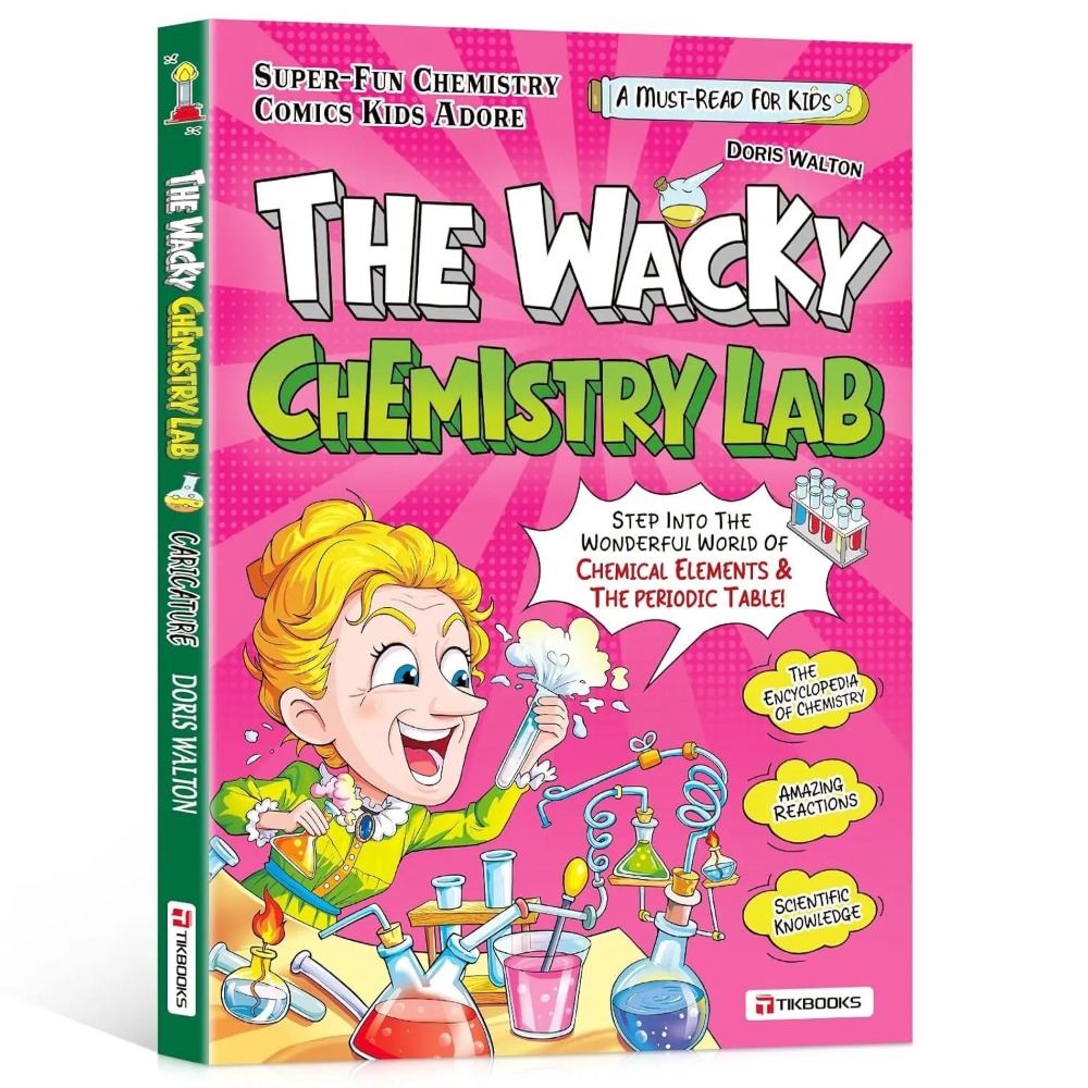 `The Wacky Chemistry Lab Engli - Kids Education Books ulasan dan harga