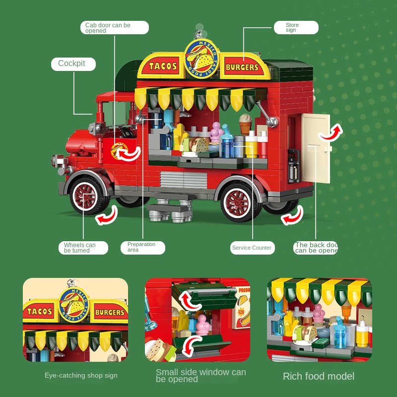 Mexican Taco Cart Mobile Snack - Kids Education Mobile ulasan dan harga
