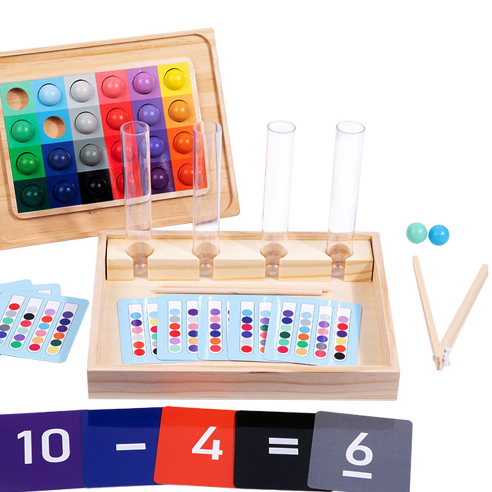 Clip Beads Test Tube Toys Educ - Kids Education Youtube ulasan dan harga