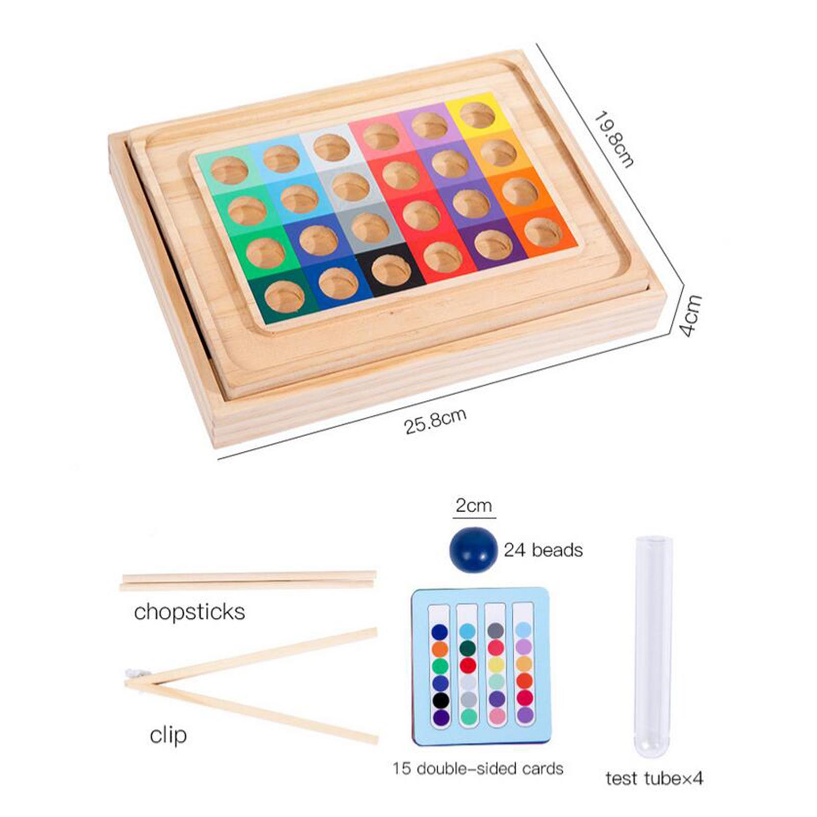 Clip Beads Test Tube Toys Educ - Kids Education Youtube ulasan dan harga