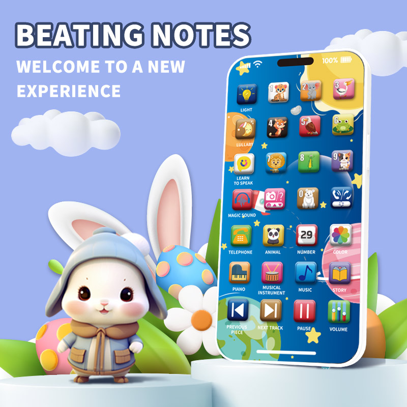 Baby Telephone Music Toy Multi - Kids Education Mobile ulasan dan harga