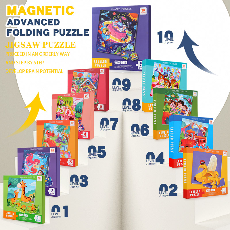 Kids Magnetic Wooden Puzzle Ca - Kids Education Books ulasan dan harga