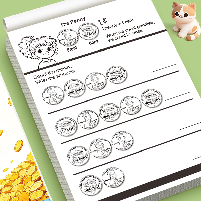 Preschool Kids Counting Money  - Learning Workbook Preschool ulasan dan harga