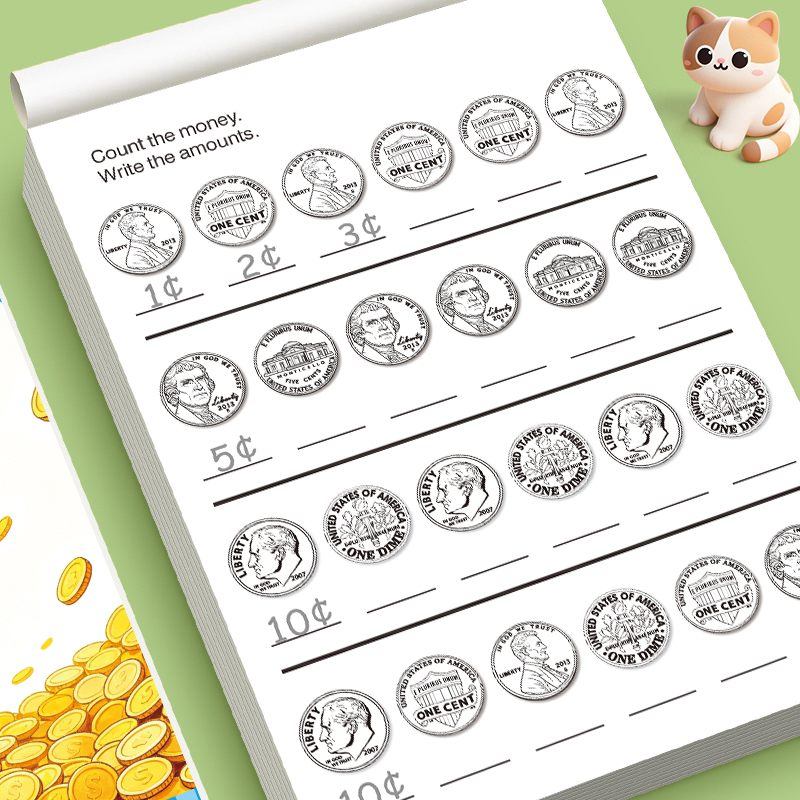 Preschool Kids Counting Money  - Learning Workbook Preschool ulasan dan harga