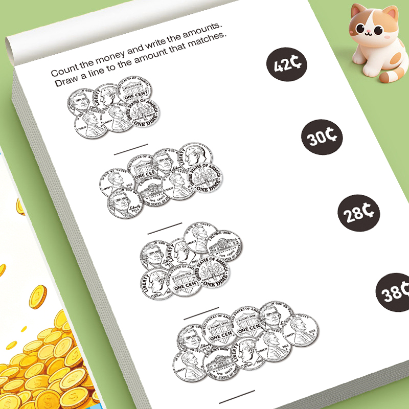 Preschool Kids Counting Money  - Learning Workbook Preschool ulasan dan harga