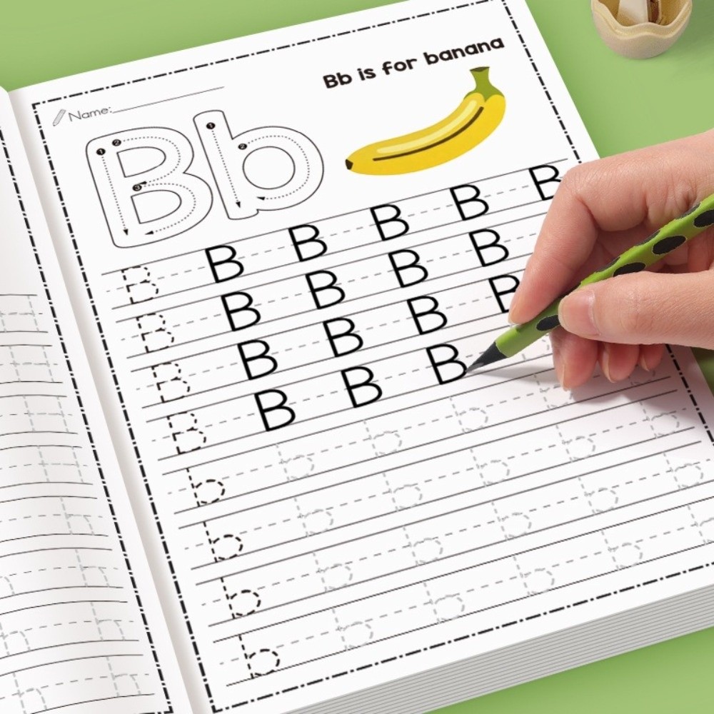 26 Letters Montessori Learning - Learning Workbook Preschool ulasan dan harga