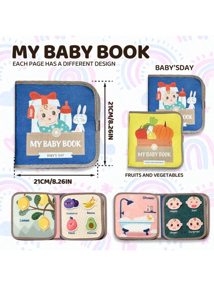 Montessori Baby Busy Book,Baby - Kids Education Books ulasan dan harga