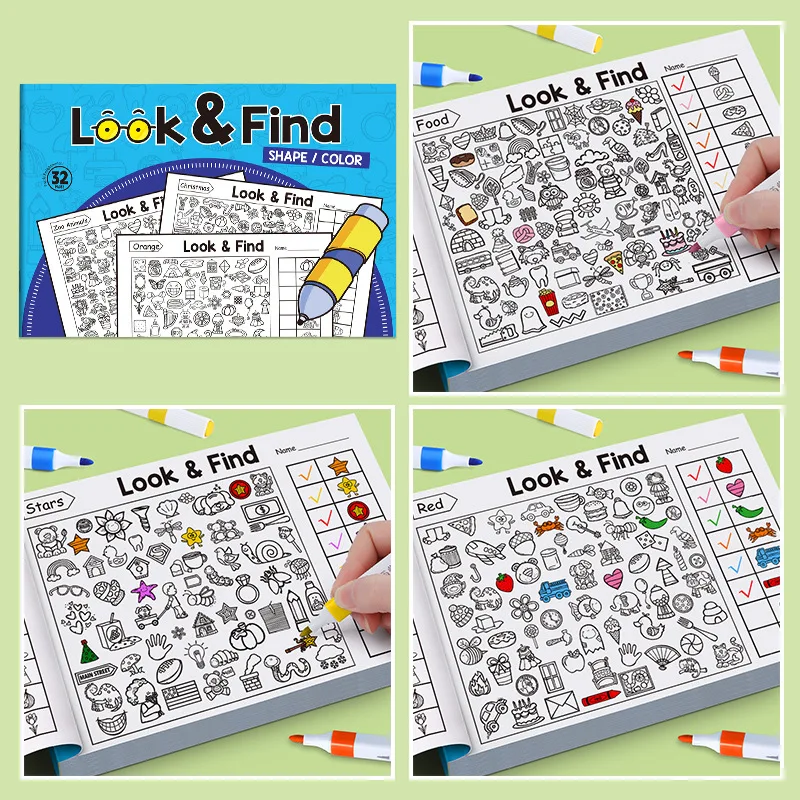 Children's Search Activity Boo - Kids Education Books ulasan dan harga