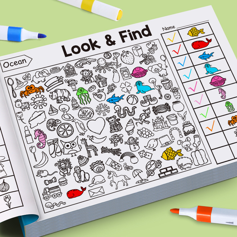 Children's Search Activity Boo - Kids Education Books ulasan dan harga